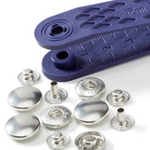 Drukknopen set | 15 mm | Prym Anorak | zilver| 10 stuks Drukknopen PRYM - 390301 4002273903015